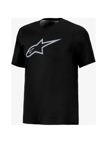 Koszulka rowerowa Alpinestars A-Dura Ride krótki rękaw S czarny