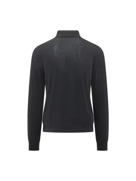 Koszulka polo Zegna czarna