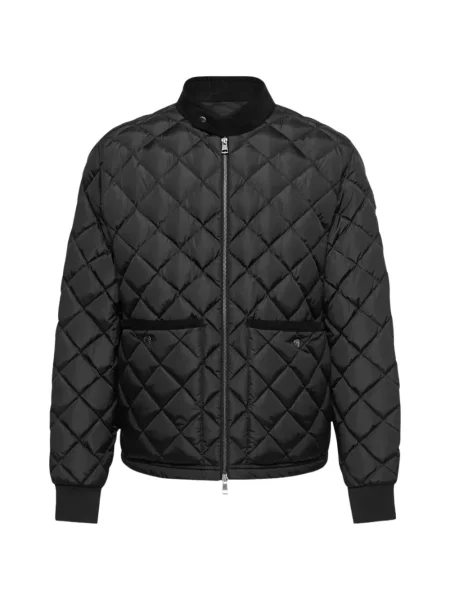 Matlasat geacă Moncler negru