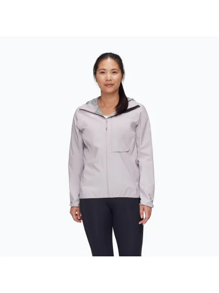 Mammut дамско дъждобранно яке Ducan Light HS с качулка alpine calamint виолетово