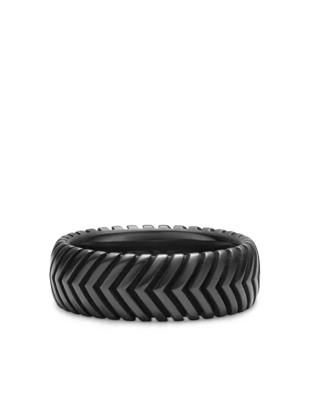Пръстен David Yurman черно