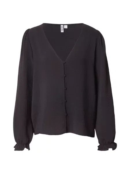 PIECES Bluză PCTIFFANY' negru