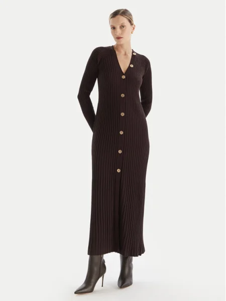 TWINSET Rochie tricotată maro
