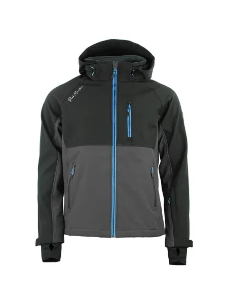 Geacă Peak Mountain softshell negru