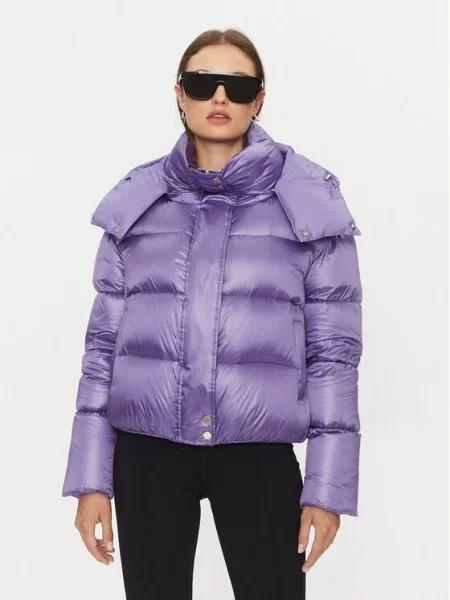 Patrizia Pepe Geacă din puf violet