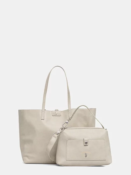 U.S. Polo Assn. torebka dwustronna Axtell Reversible szary