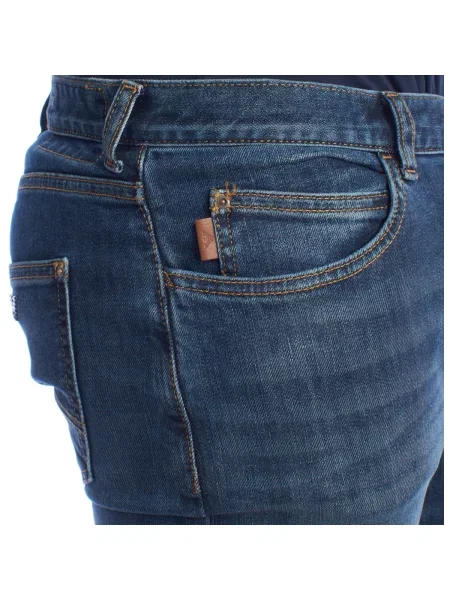Džínsy Emporio Armani modrá