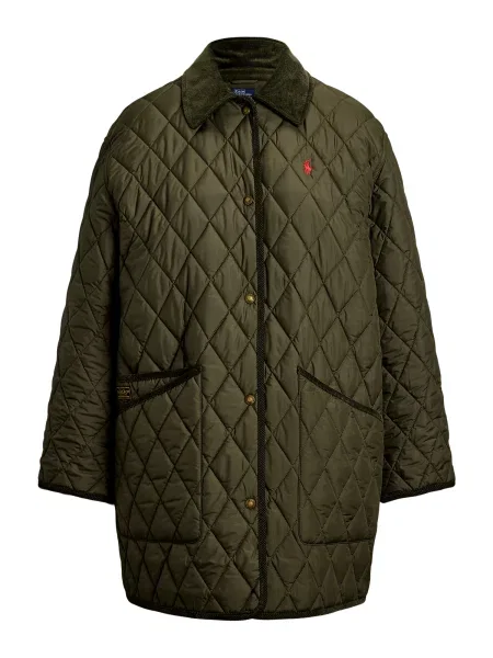 Polo Ralph Lauren Přechodný kabát olivová zelený