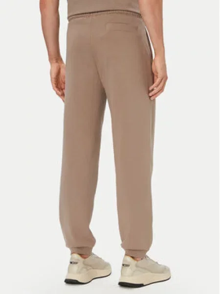 BOSS GREEN Jogger nadrág JT_Long | Relaxed fit bézs