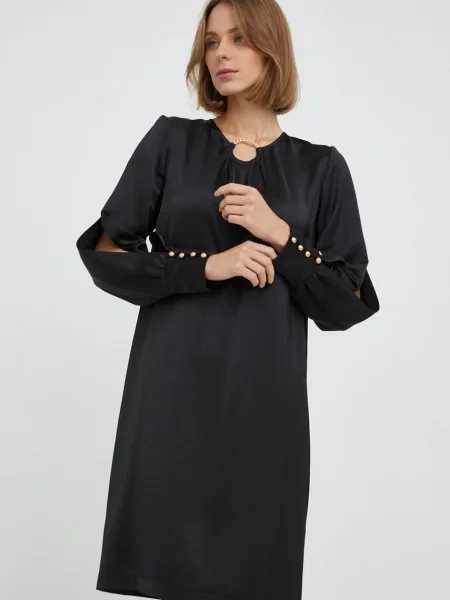 Nissa rochie mini drept negru