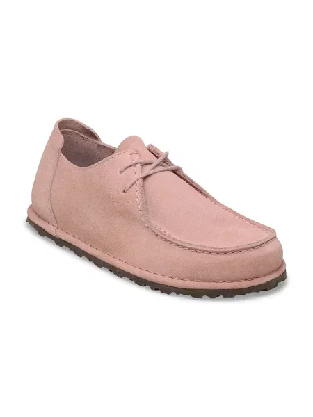 Mocasini Birkenstock din dantelă roz