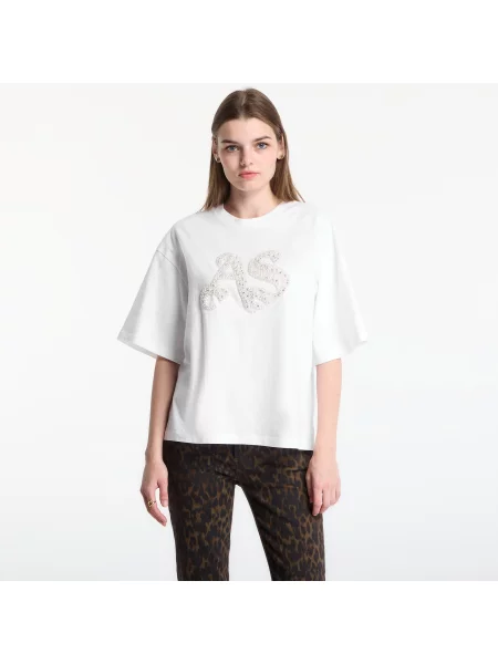 Тениска AllSaints Icon Amelie Tee Optic White S бяло