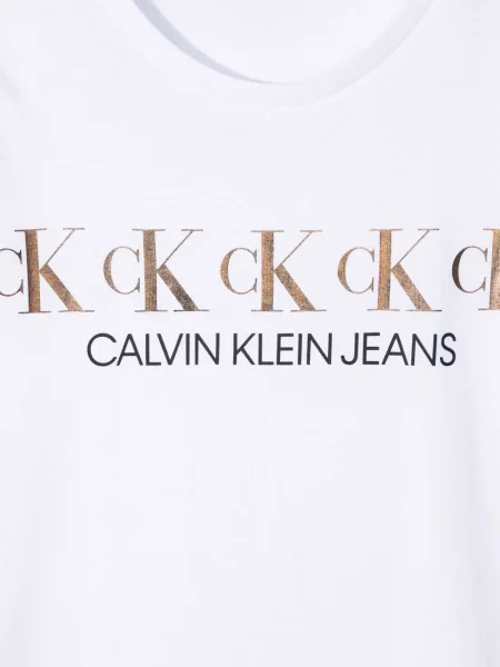 Gyerek póló Calvin Klein fehér