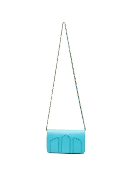 Body Delage din piele albastru