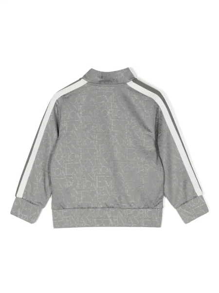 Kurtka dziecięca Emporio Armani szara
