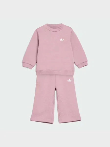 Дитячий Спортивний костюм adidas комбінований верх фіолетовий