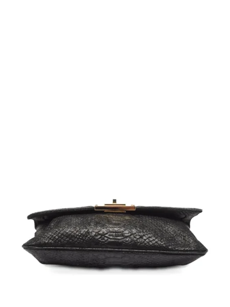 Geantă cu mânere cu lanț Michael Michael Kors cu imagine bej