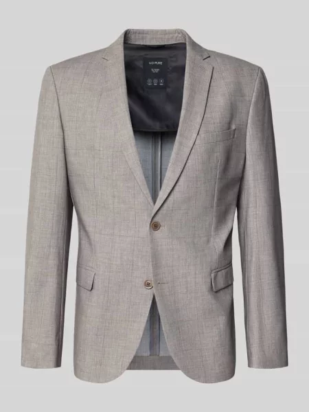 Marynarka garniturowa w kroju regular fit z dodatkiem S.oliver Black Label