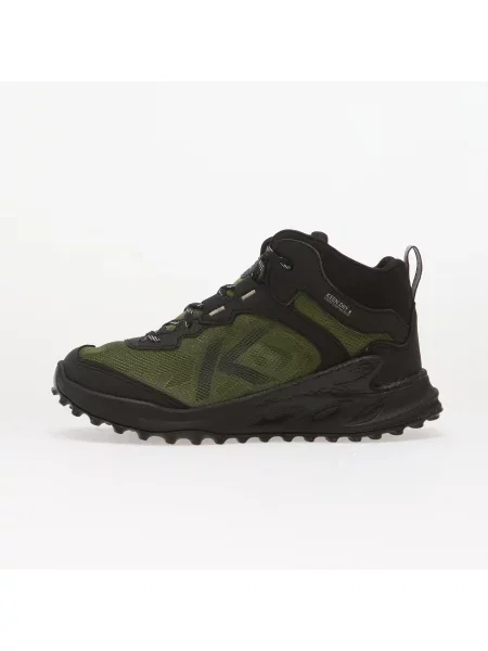 Sneakers KEEN Zionic MID WP Youth Black/ Bronze Green EUR fekete