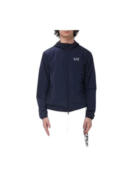 Kurtka bomber Emporio Armani Ea7 niebieski