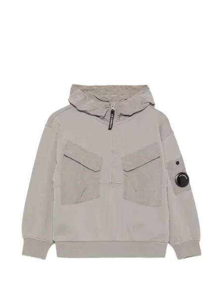 Bluza z kapturem dziecięca C.p. Company szara