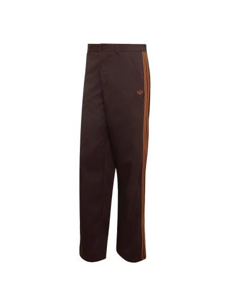ADIDAS ORIGINALS Pantaloni Firebird ciocolatiu / coniac maro