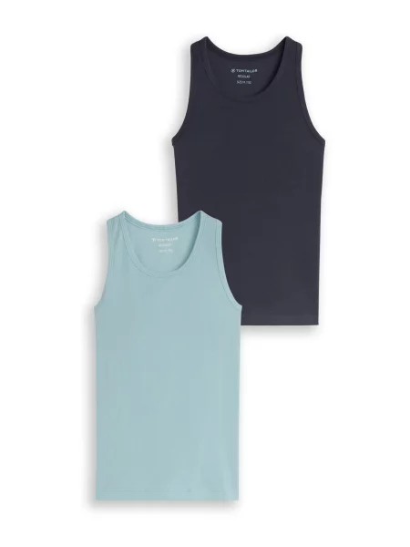 TOM TAILOR Top noapte / deschis albastru