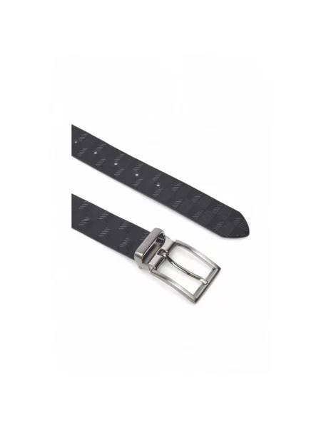Pasek Guess z logo czarny