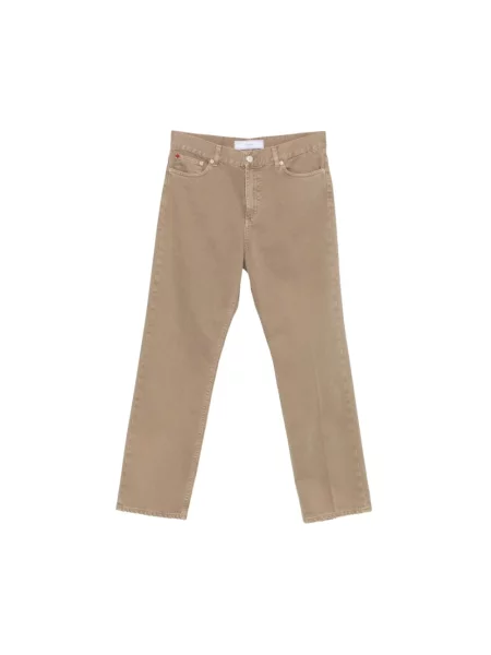 Jeansy straight leg Seafarer beżowe