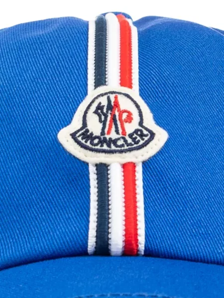 Dětska kšiltovka Moncler Enfant modrá