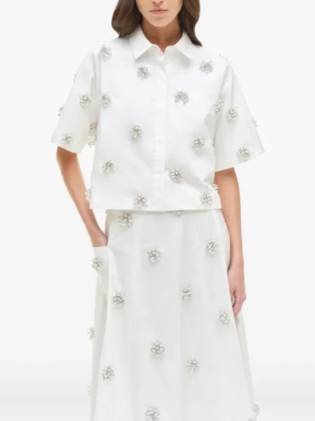 Пола Simkhai бяло