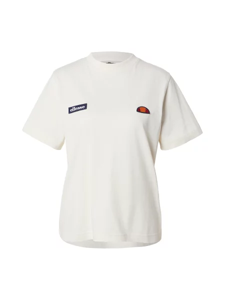 ELLESSE Tricou LESCE portocaliu / roșu rodie / negru / murdar alb