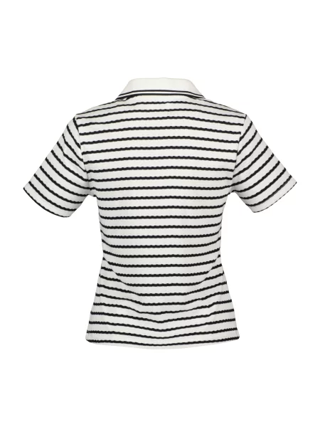 BLUE SEVEN Tricou negru alb