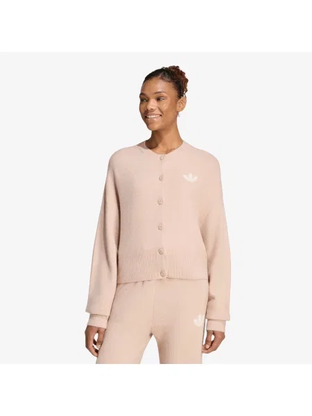 Пуловер adidas Essentials Knit Cardigan Wonder Taupe XS