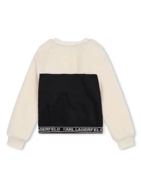 Bluza dziecięca Karl Lagerfeld biała
