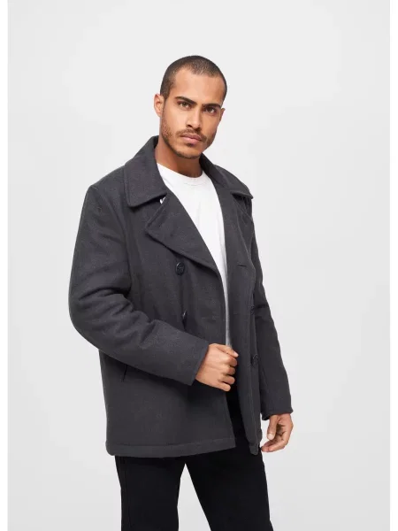 Палто Brandit сиво