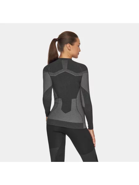Bluza termoaktywna trekkingowa Alpinus Pro Miyabi Edition szara