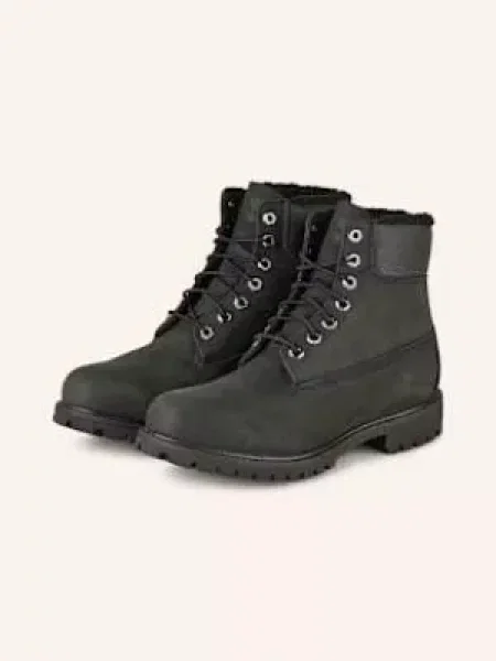Timberland Šněrovací Boty Premium 6 Inch černá