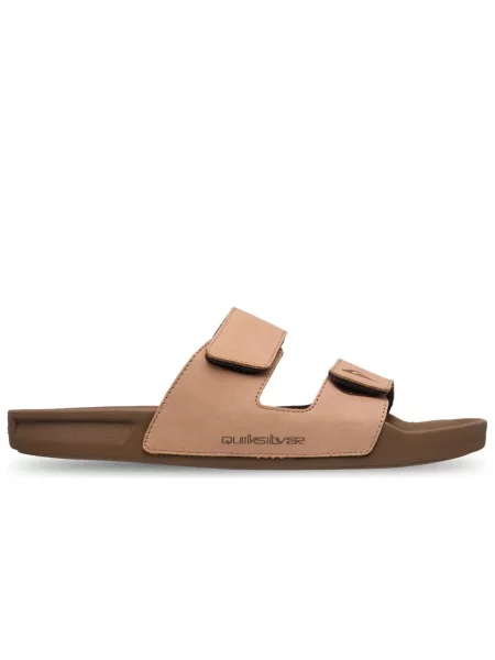 Sandały wsuwane dla Mężczyzn RIVI LEATHER Brązowy beżowe