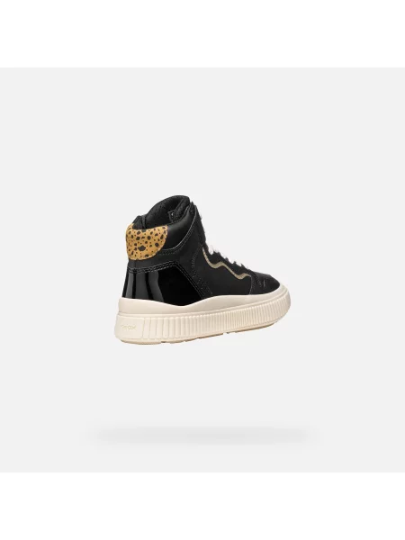 Sneakerși copii Geox negru