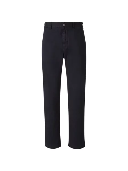 Pantaloni chino Stone Island cu strasuri albastru