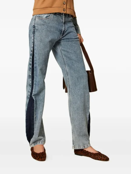 Blugi Twinset cu dungi albastru