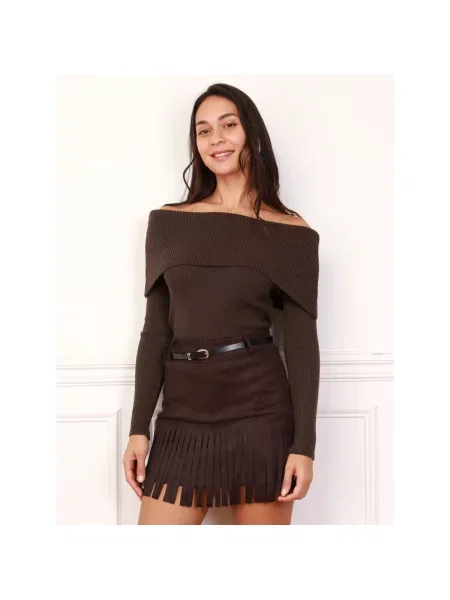 Top La Modeuse smeđa