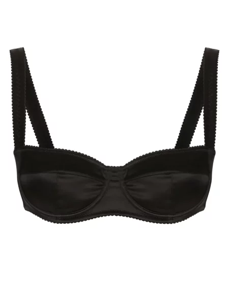 Sutien Dolce & Gabbana din satin negru