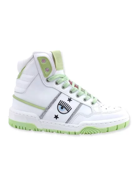 Sneakersy Chiara Ferragni Collection skórzane białe