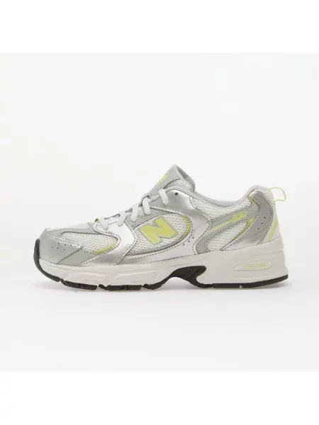 Sneakers New Balance Kids White/ Silver/ Yellow EUR 38 fehér