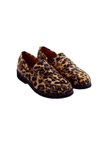 Pantofi Gioseppo cu model leopard maro