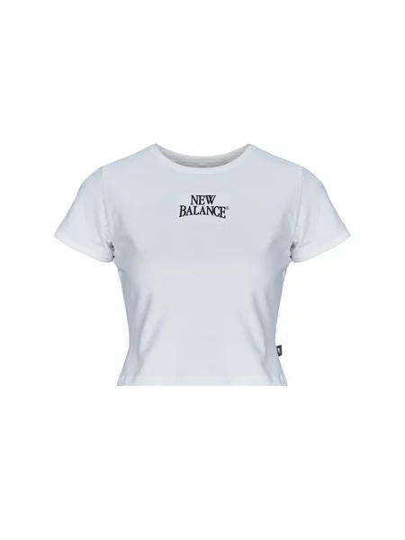 Zvonjenje majica New Balance s kratkimi rokavi vijolična