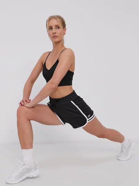 Športová podprsenka Reebok ID TRAIN čierna