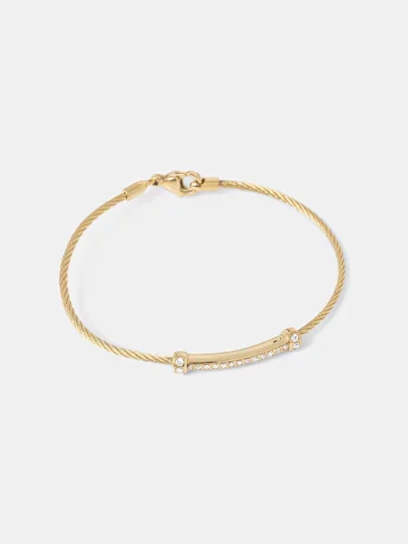 Guess zapestnica iz nerjavečega jekla KALYBE zlata